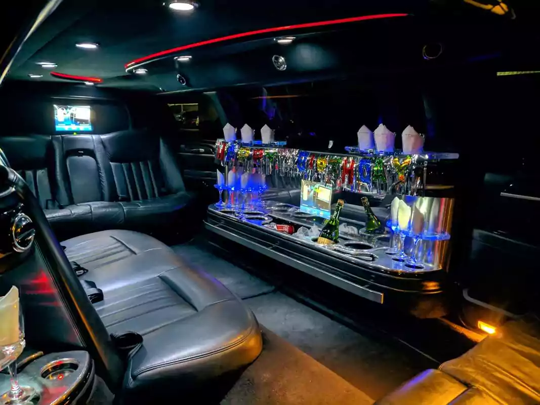 Lincoln Limousine Interior