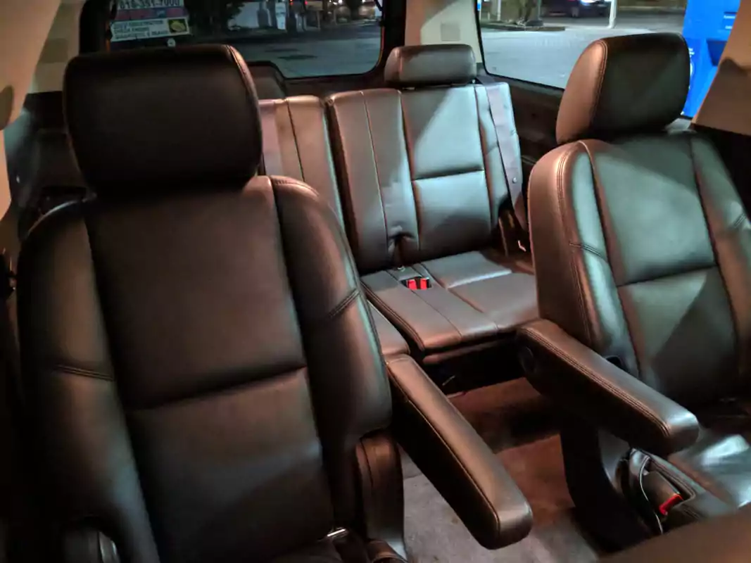 suburban limo interior