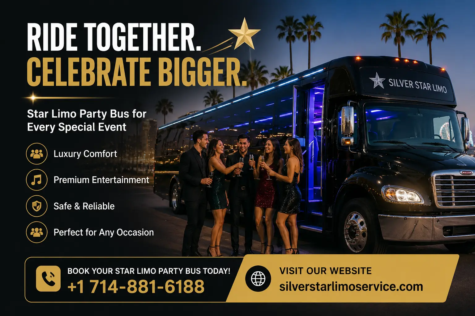 limo bus rentals orange county